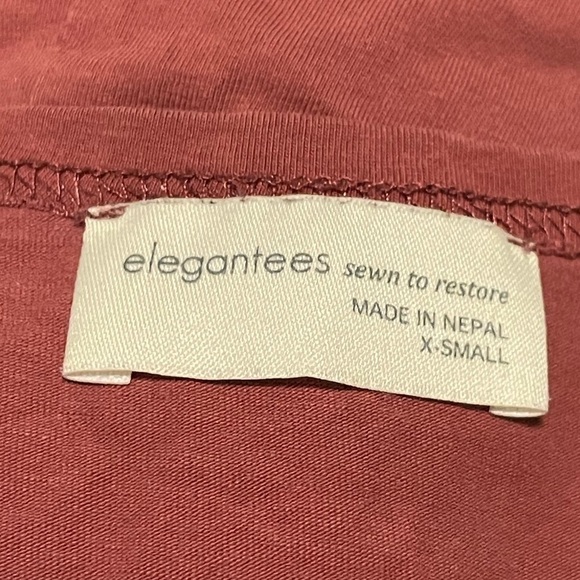 Elegantees Madeline Tunic High to Low Size XS - Picture 4 of 7